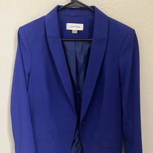 Blue Calvin Klein Blazer